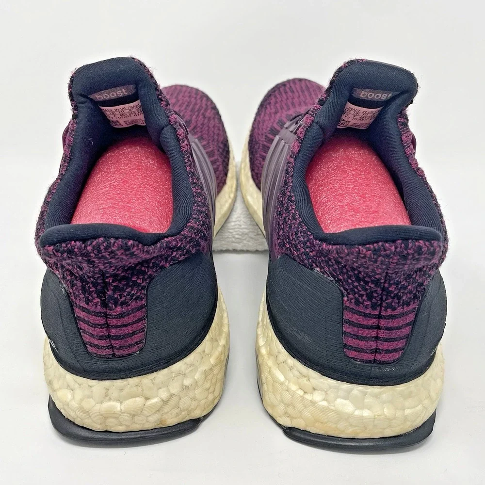 Adidas Ultra Boost 3.0 Running‎ Shoes Womens 9 Red Purple Sneakers Trainers